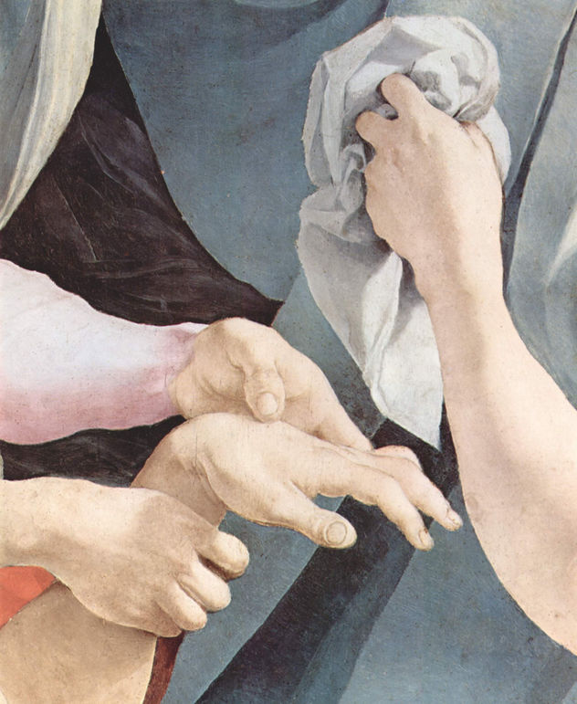 Altarpiece of the Capponi Chapel in Santa Felicita in Florence, Scene