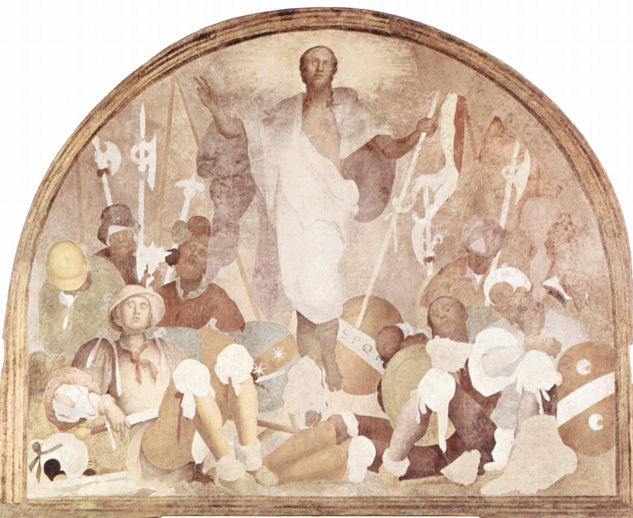 Cycle of frescoes "Passion of Christ" in the Certosa del Galluzzo, scene 