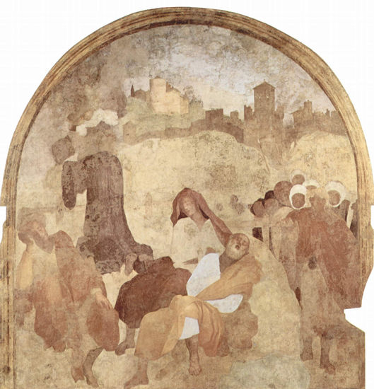 Cycle of frescoes "Passion of Christ" in the Certosa del Galluzzo, scene 