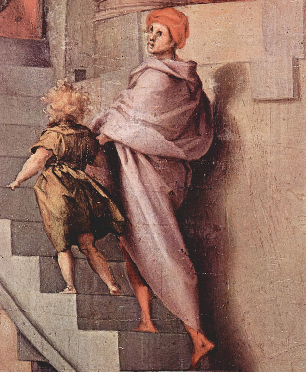 Pintura para la habitación nupcial de Pier Francesco Borgherini en el palacio familiar en Florencia, escena.