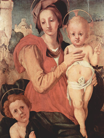 Madonna with Saint John the Baptist 