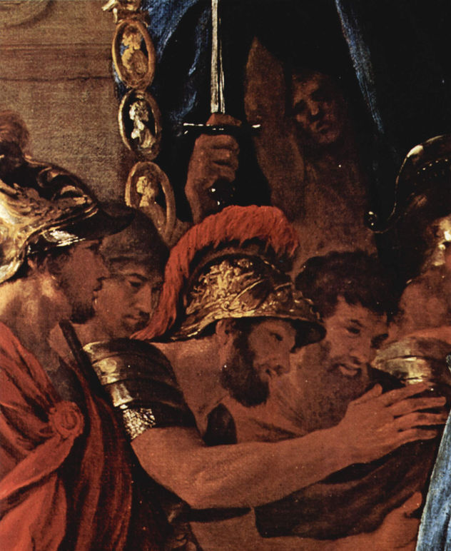 The Death of Germanicus, Detail
