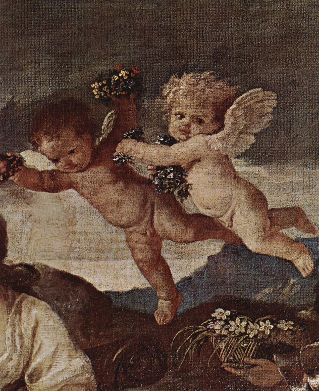 The Triumph of Flora, detail