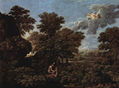 Sequence of paintings "The Four Seasons", scene