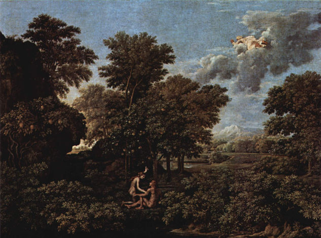 Sequence of paintings "The Four Seasons", scene 