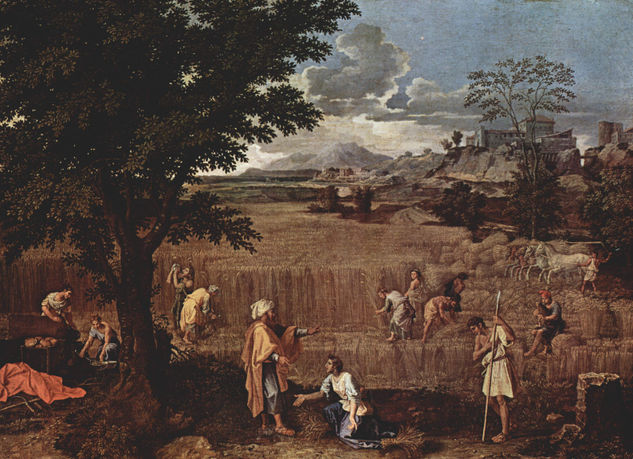 Sequence of paintings "The Four Seasons", scene 