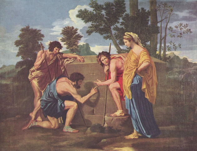 Hirten in Arkadien (Et in Arcadia ego)