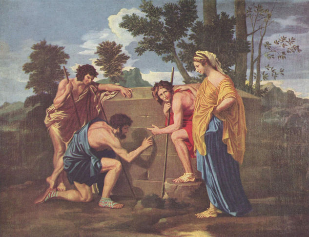 Shepherds in Arcadia (Et in Arcadia ego) 