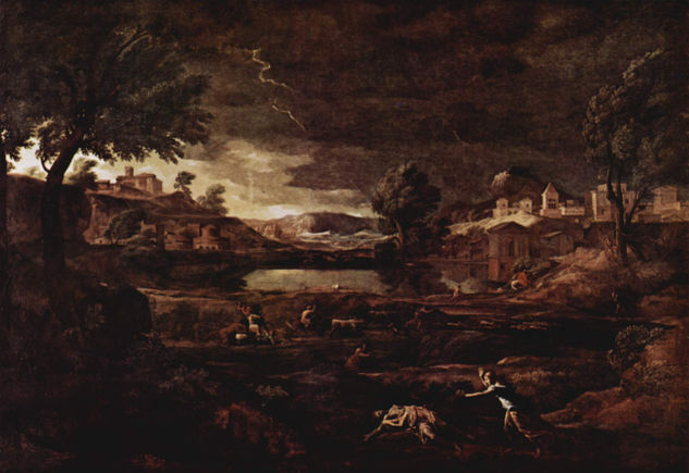 Landscape with Pyramos and Thisbe 