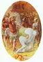 Alexander Taming Bucephalus, Oval