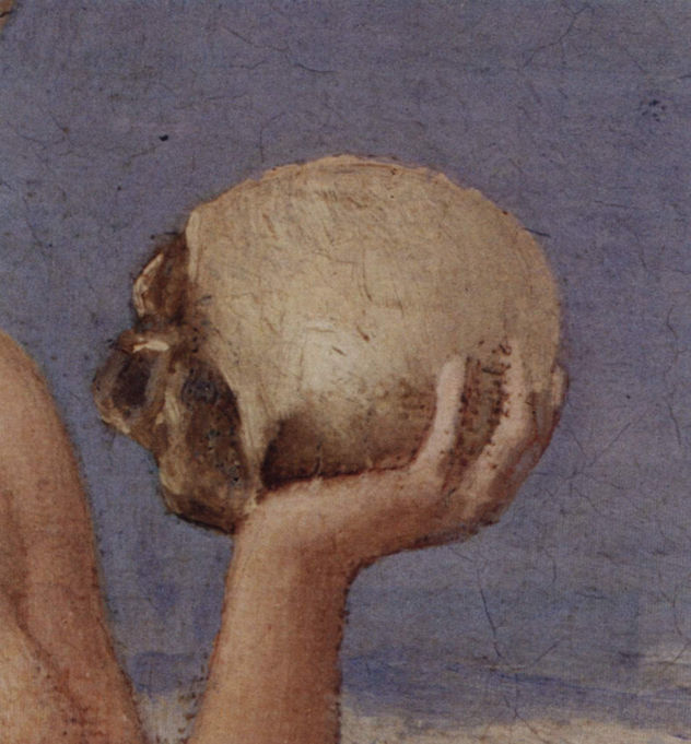 St. Mary Magdalene in the Desert, Detail