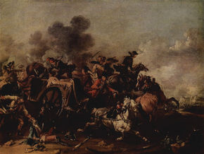 Cavalry Attack on a...