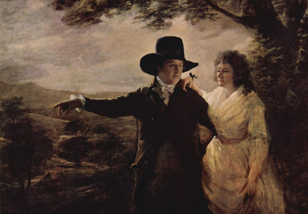 Portrait of Sir John and Lady Clerk 