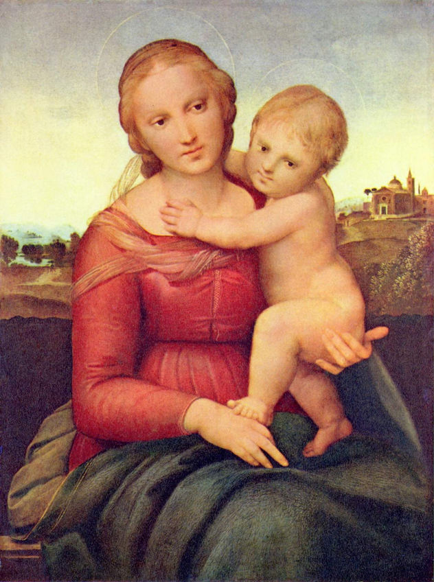 La pequeña Madonna Cowper