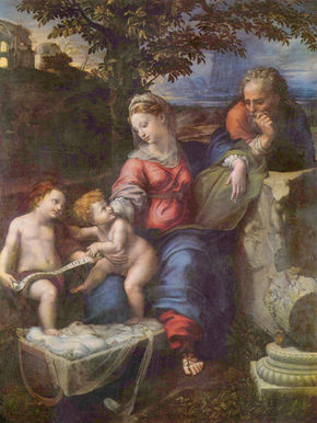 The Holy Family...