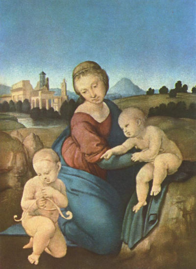 Madonna Esterhazy, scene 