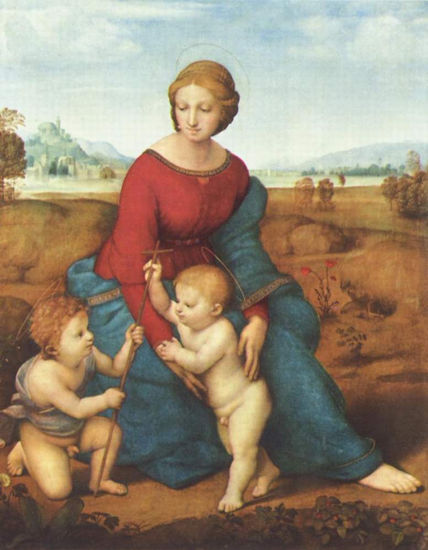 Madonna del prado, escena 