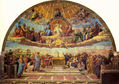 Stanza della Segnatura in the Vatican for Julius II, mural fresco