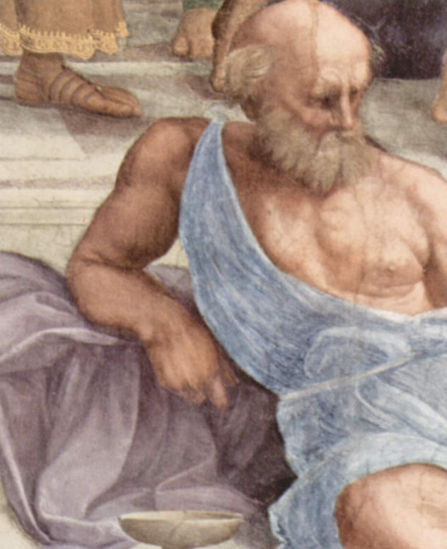 Stanza della Segnatura en el Vaticano para Julio II, fresco mural