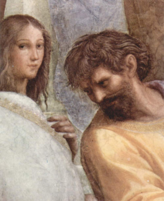 Stanza della Segnatura en el Vaticano para Julio II, fresco mural