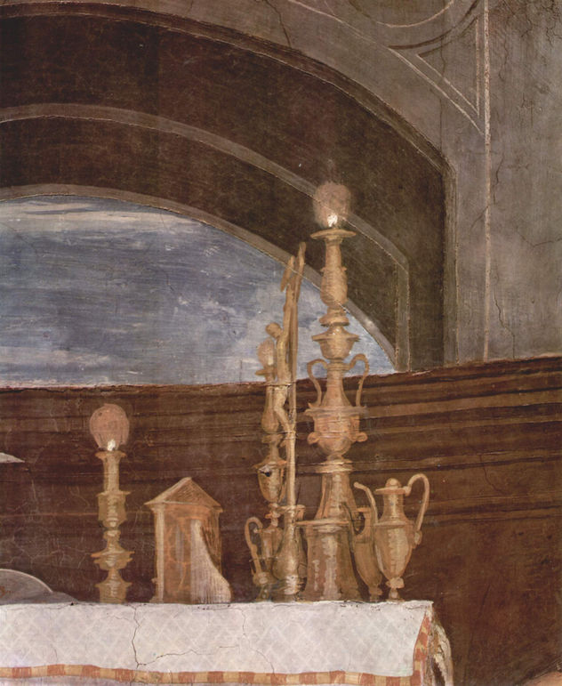 Stanza di Eliodoro en el Vaticano para Julio II, fresco mural, escena
