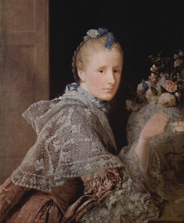 Retrato de Margaret Lindsay, la esposa del artista