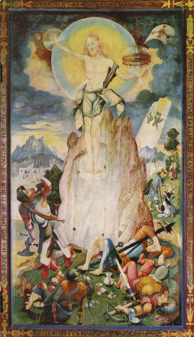 Altar de Herrenberg, ala exterior derecha, escena interior