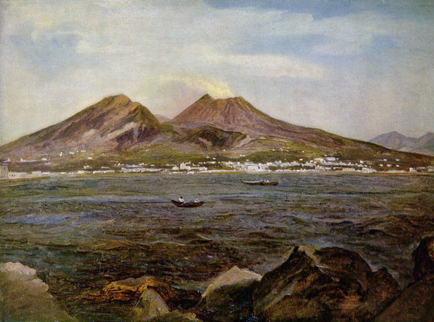 Vista del Golfo de Nápoles