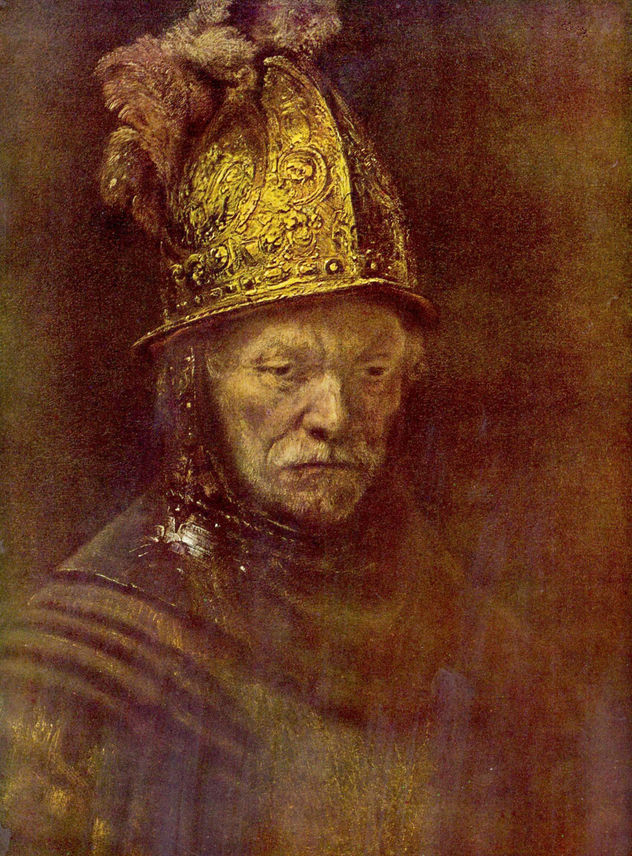 El hombre del casco de oro
