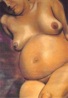 maternidad Pastel Papel Desnudos