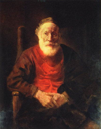 Old Man in Armchair 