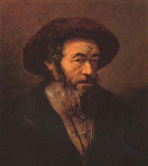 Old Man with Fur Hat