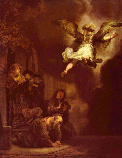 The Angel Leaves the Family of Tobias 