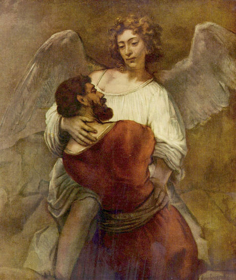 Jacob Wrestling with the Angel 