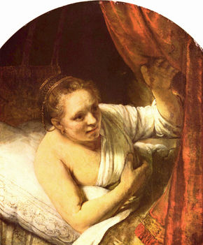 Young Man in Bed