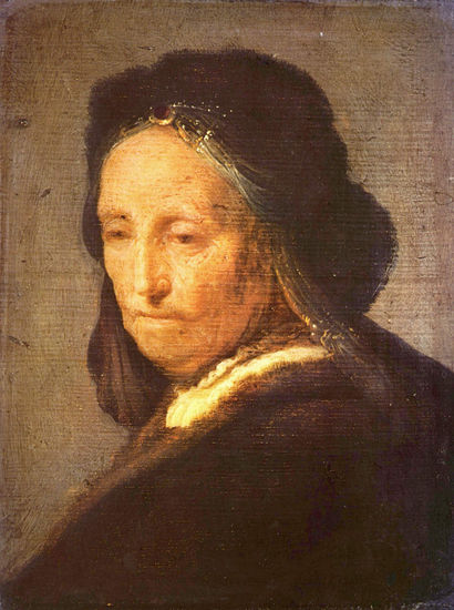 Portrait of Rembrandt's Mother 