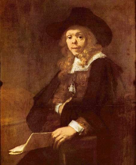 Portrait of Gerard de Lairesse 