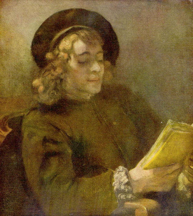 Portrait of Tito Reading