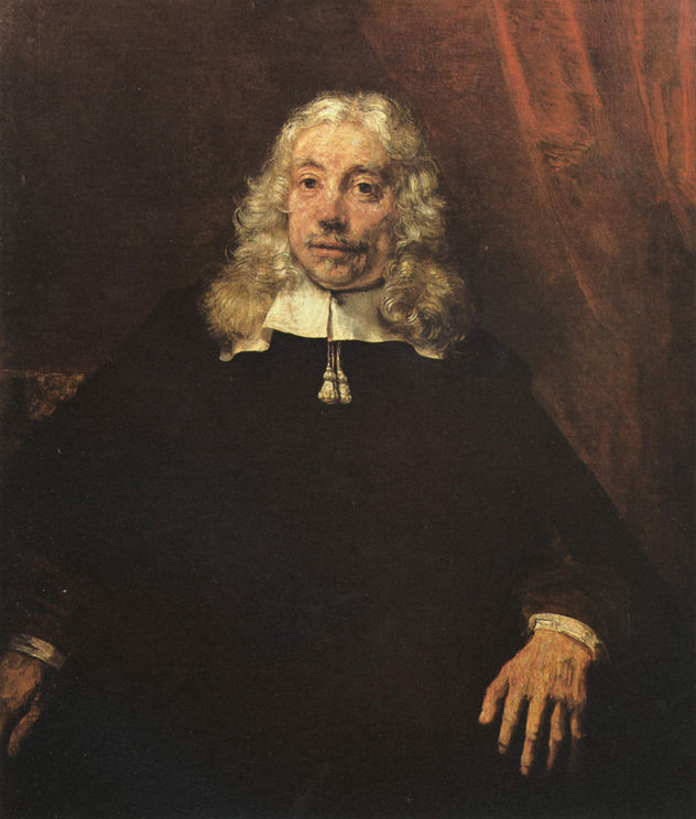 Retrato de un hombre rubio
