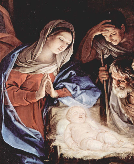 Adoration of the Shepherds, detail 