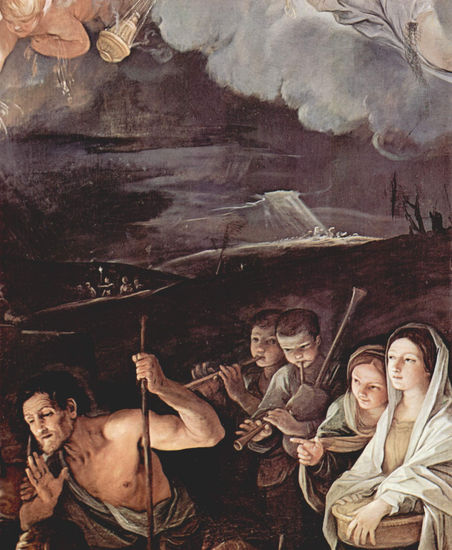 Adoration of the Shepherds, detail 