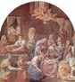 Frescos in the Quirinal Palace, Chapel of the Annunciation, entrance wall, scene