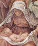 Frescos en el Palacio Quirinal, Capilla de la Anunciación, pared de entrada, escena