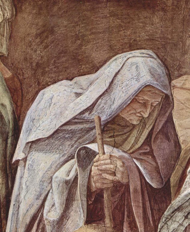 Frescos in the Quirinal Palace, Chapel of the Annunciation, entrance wall, scene