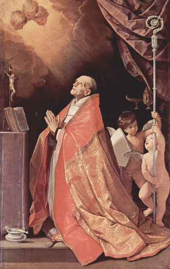 Hl. Andreas Corsini en oración 