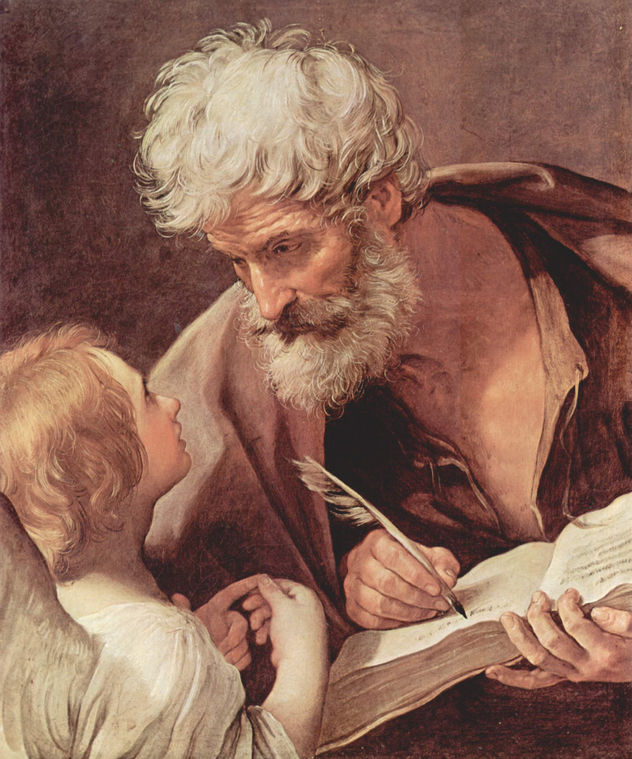 Hl. Matthäus Evangelist und der Engel