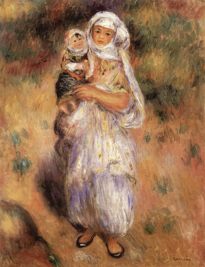 Algerian Woman with Child 