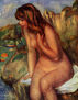 Bather Sitting on a Rock