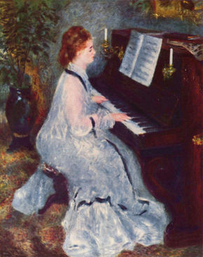 Mujer al piano