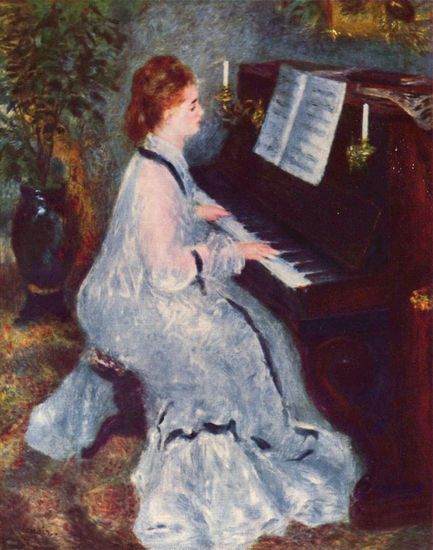 Mujer al piano 